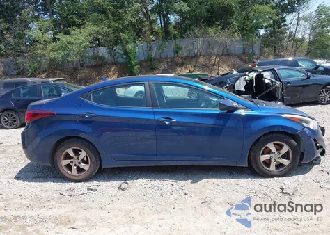 2015 Hyundai Elantra Se z USA, uszkodzony, nr VIN 5NPDH4AE5FH577260